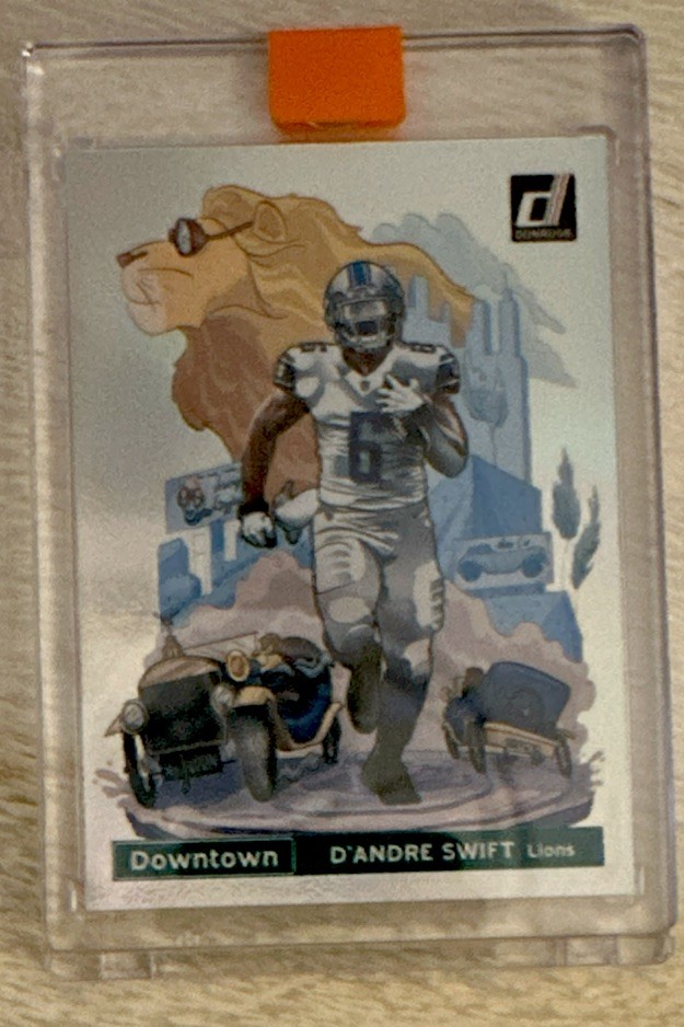 2020 Panini Donruss D'ANDRE SWIFT Downtown Rookie