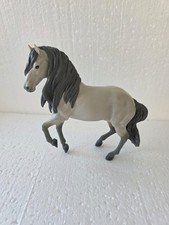 Realistic Grullo Andalusian Model Horse Toy - 8.5
