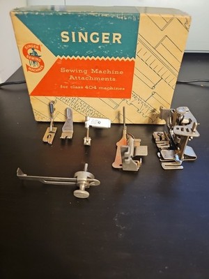 Singer sewing machine attachments for class 404 machines SHIP FREE FROM TX