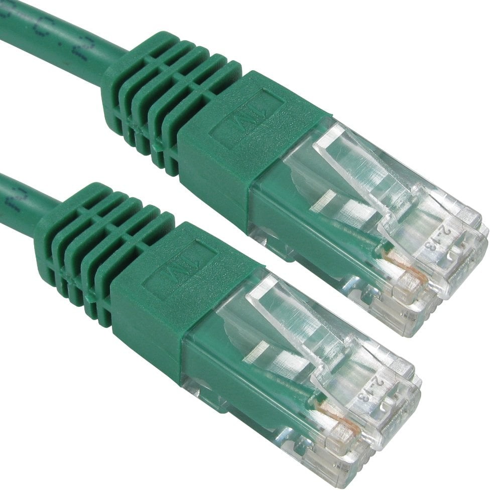 Cables Direct 0.25m Cat5e Patch Cable - Green