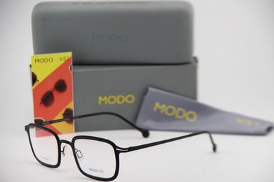 NEW MODO VS1 VALERIO SOMMELLA BRERA BLK BLACK AUTHENTIC FRAMES EYEGLASSES 48-21