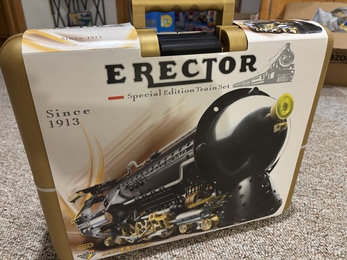 ERECTOR SPECIAL EDITION Train LOCOMOTIVE Set 0507 6 Volt Motor, New In Case