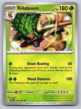 Rillaboom 016/167 Twilight Masquerade Pokemon Card - NM