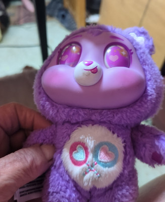 Basic Fun! Care Bears Bear Plush Stuffed Animal Bean Bag Purple Small 2026