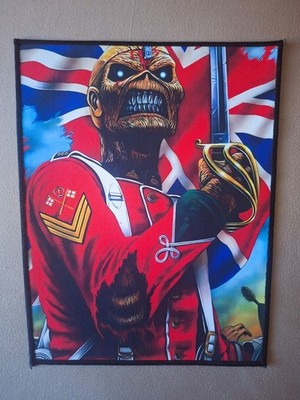 BACKPATCH / RÜCKENAUFNÄHER -- IRON MAIDEN - EDDIE -- HEAVY METAL
