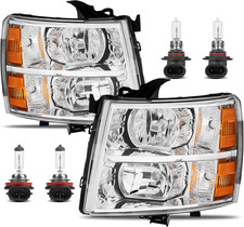 2007-2013 Silverado 1500 2500hd 3500hd Headlight Assemblycompatible Replacement 2007-2013 Silverado 1500 2500hd 3500hd Headlight Assemblycompatible Replacement