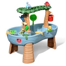 Step2 Dino Showers Water Table for Toddlers – Multi-Color with 13-Piece Playset