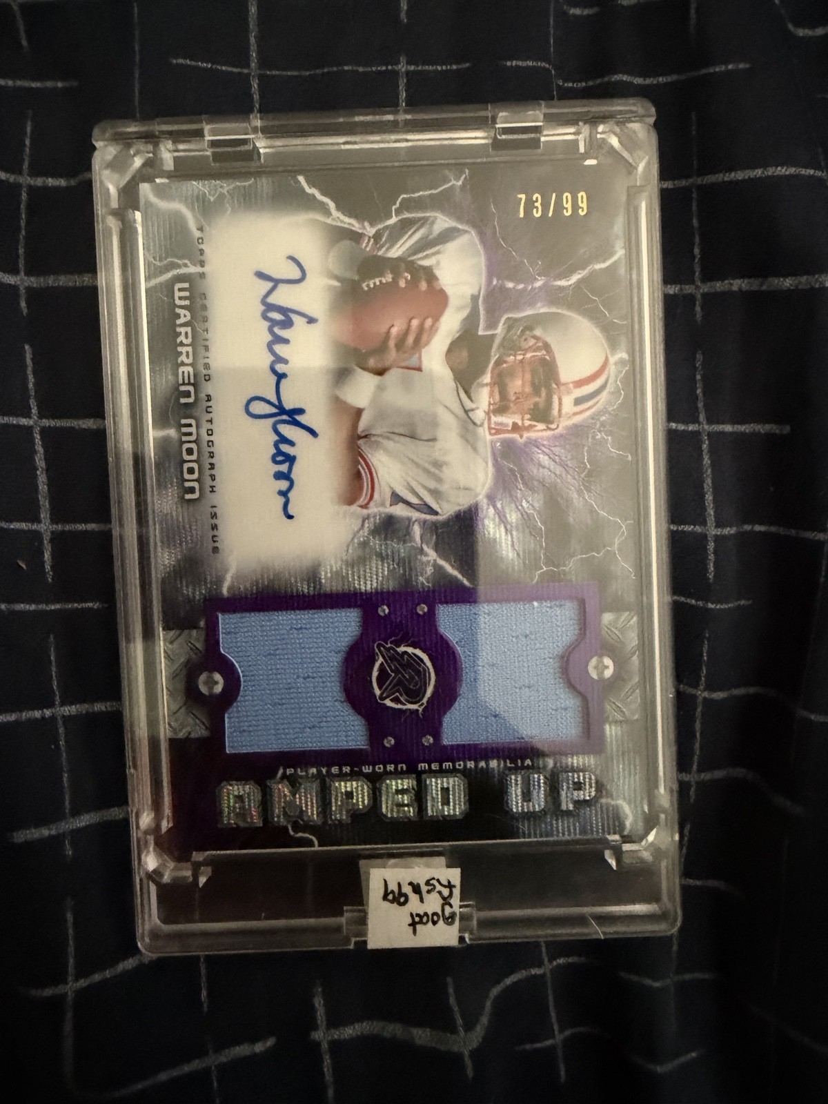 2023 Topps Composite - Resurgence Amped Up Patch Warren Moon #RAUPA-WMO /149 