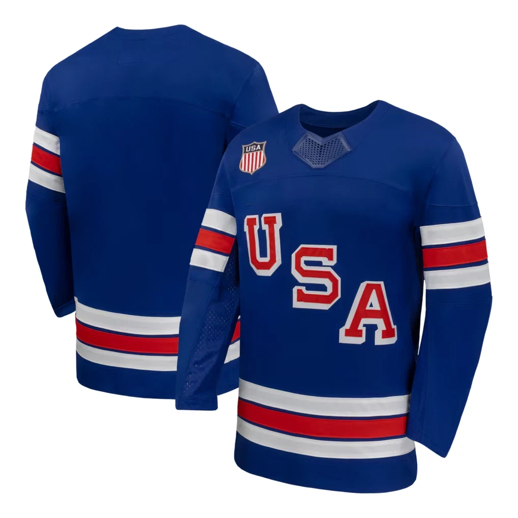 Men's Royal 2026 Home Sewn Hockey Jersey