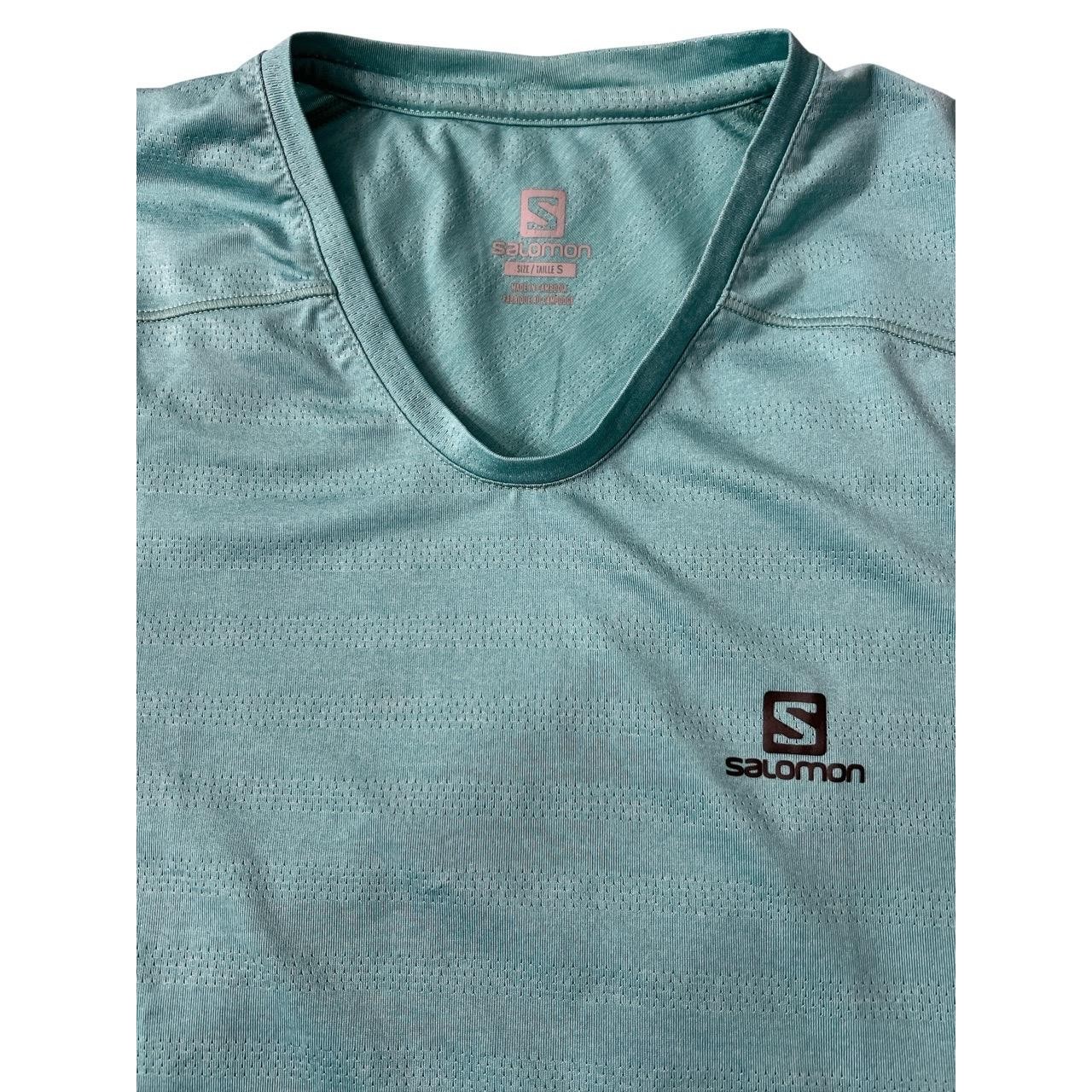 Salomon T Shirt Donna Piccola Meadowbrook Verde Freccia Spezzata Skyrace Performance