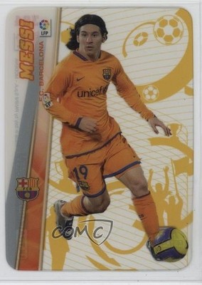 2008-09 Panini Megacracks MGK La Liga Mega Estrellas Lionel Messi #384 c4m