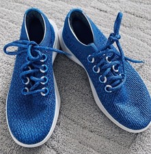 Allbirds Tree Dasher 2 Women's Shoes Wool-Lined Sneakers Blue Size 10 New