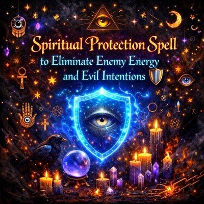 Spiritual Protection Spell to Eliminate Enemy Energy and Evil Intentions  ️ 