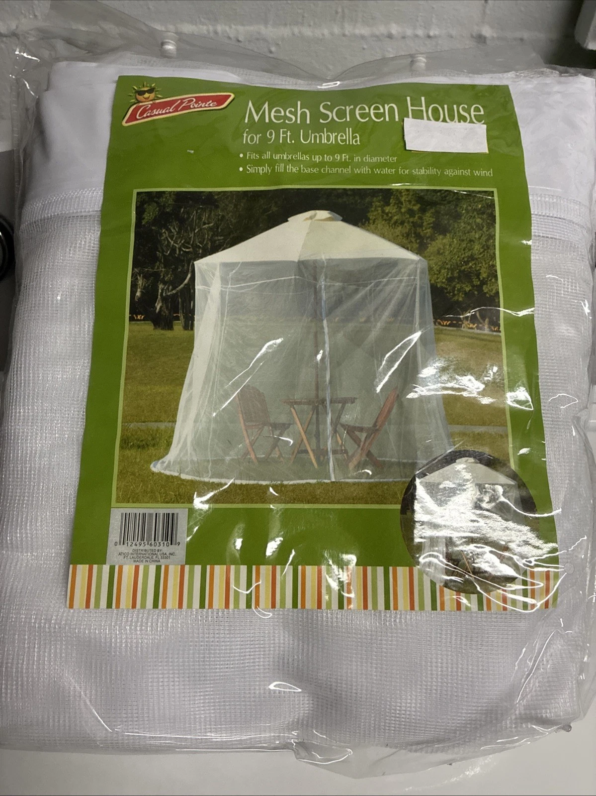 Casual Pointe Screen House Tent For 9 Ft Umbrella. Kids And Pets