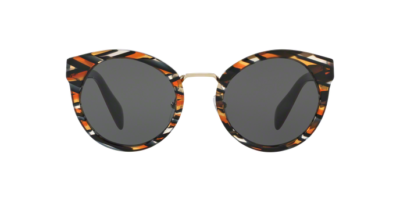 プラダ PRADA サングラス 53□23 SPR05T VAN 9K1 New Prada Sunglasses - 0PR 05TS VAN9K1 - Multi Color / Grey