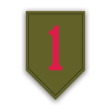 1st Infantry Division Sticker Decal - Weatherproof - div the big red one