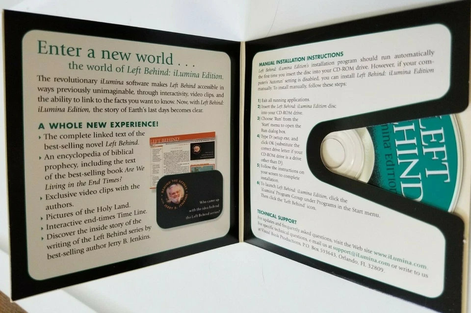 Left Behind I Lumina Edition CD-ROM 2002. Rare. - Image 2 of 3