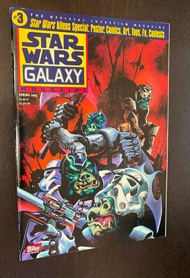 STAR WARS GALAXY MAGAZINE #3 (Topps Comics 1995) -- Jae Lee Cover -- NM-