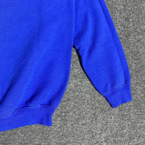 Vintage 90s M&M Crewneck Sweatshirt Youth Large L Blue Pullover Cool Candy Promo - Picture 16 of 16