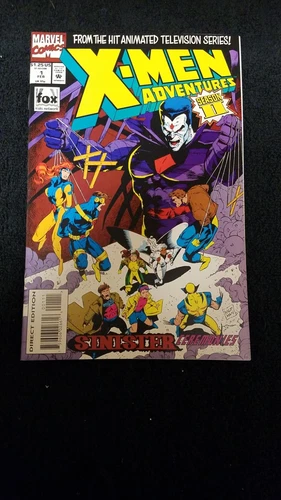 1994 MARVEL COMICS X-MEN ADVENTURES SEASON 2 #1 VF/NM VINTAGE SINISTER CARTOON