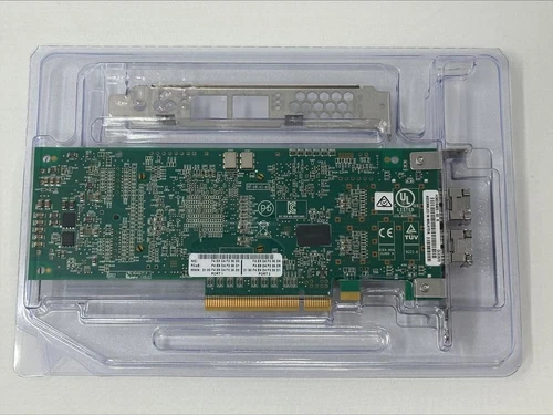 Original QLE2672 QLOGIC SANBLADE 16GB FC Dual Port PCIE HBA QLE2672-CK- - Picture 3 of 4