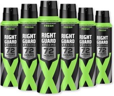 Right Guard Men Xtreme Fresh Anti-Perspirant Deodorant Spray 72 HRS- 6 X 150ML