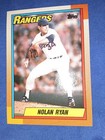 1990 Topps #1 Nolan Ryan Texas Rangers (HOF) NM-MINT MVP MLB