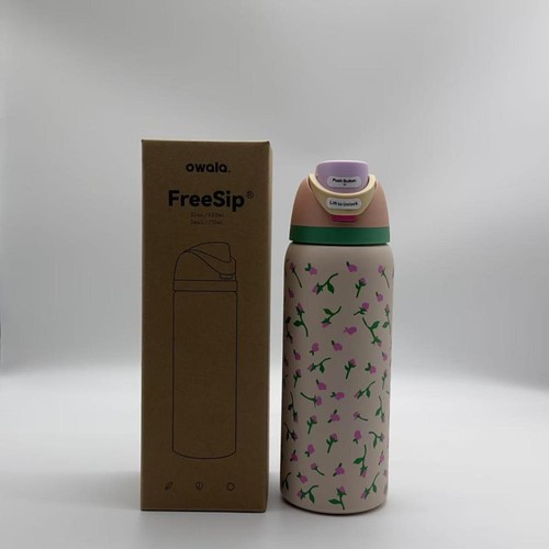 Owala Urban Outfitters esclusiva bottiglia con fiocco blu legata e ture FreeSip 24/32 OZ - Foto 58 di 65
