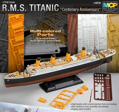 Academy 14214 RMS Titanic Centenary Anniversary 1:700 Scale Kit