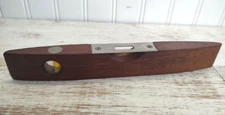 Stanley 9" Torpedo  Wooden Bubble Level No. 259 USA Bubbles Works