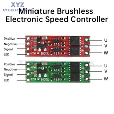 2S-3S DC5V-16V 8A Micro Brushless ESC Motor Speed Controller for Aircraft Model