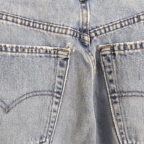 Pantalones de mezclilla vintage Y2K Levis Silvertab para hombre 31x28 sueltos pierna recta lavado claro - Imagen 7 de 13