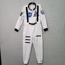 ReliBeauty Boys Girls Astronaut Role Play Halloween Costume White 6/120 NASA