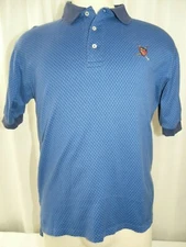 Vintage Polo Golf Ralph Lauren Polo Shirt Blue Coeur d Alene Resort USA Medium