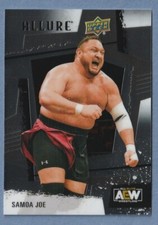 2022 Upper Deck Allure AEW #27 Samoa Joe