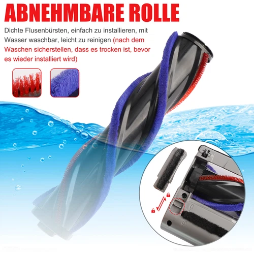 Elektrische Turbobürste Für Dyson V7 V8 V10 V11 V15 Ersatz Teile Bodendüse Kopf - Bild 11 von 12
