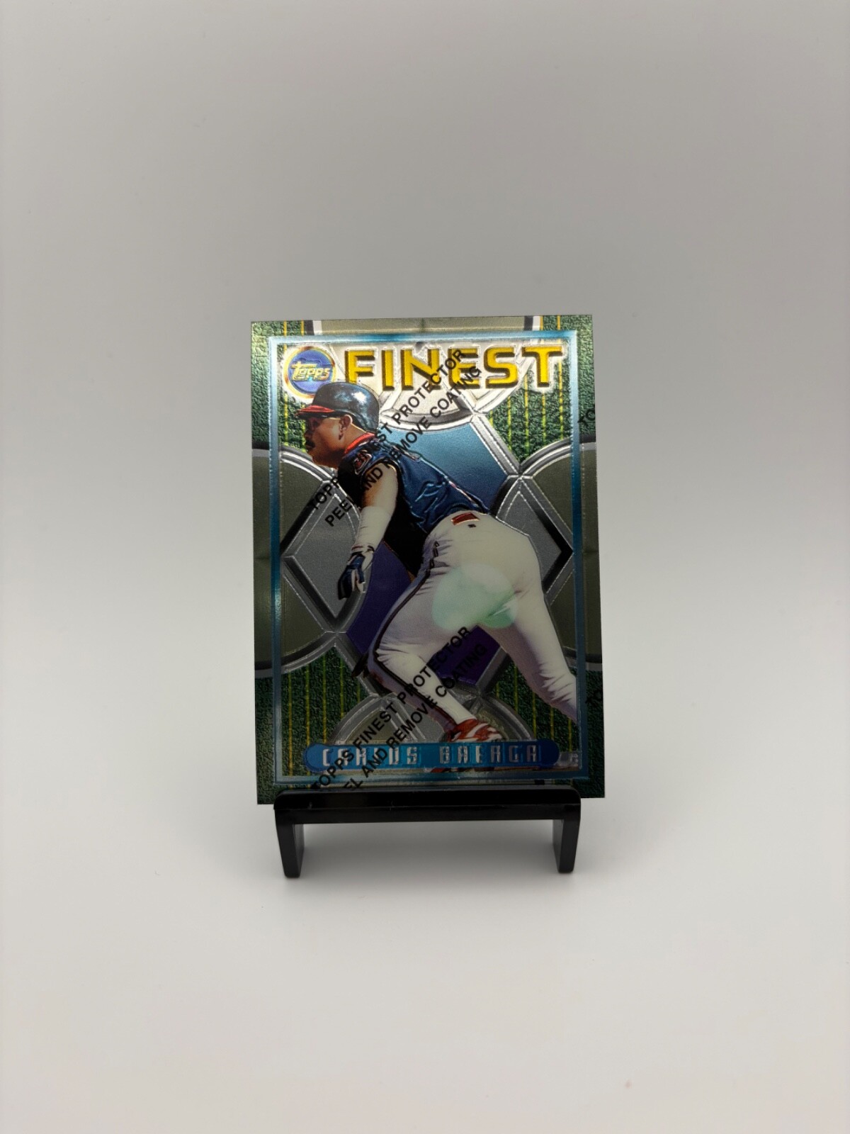 1995 Topps Finest - Carlos Baerga #199 W/ Coating