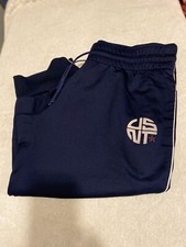 Vtg Nike Team Track Pants Womens M 8-10 Activewear -Capri Length,Elastic Waist