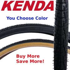 Kenda K830 Classic Nimbus 26"x1-3/8" Gumwall or Blackwall bike tire 37-590 ISO