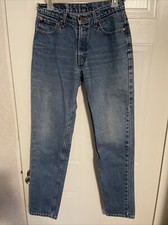 Vintage Jordache Jeans Womens Size 7/8 Straight High Rise Denim Blue Cotton Mom