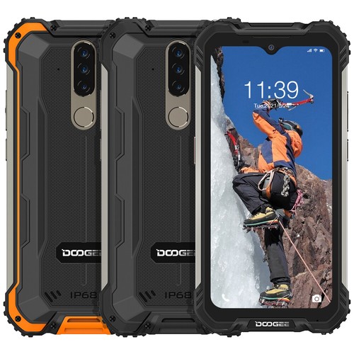 DOOGEE S58 Pro Outdoor Smartphone Ohne Vertrag Handy, 4G Android 6GB+64GB