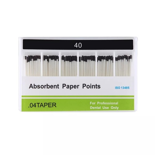 100Pcs/Box Dental Endodontic Root Canal Absorbent Paper Points Taper 0.04 7 Type - Picture 16 of 19