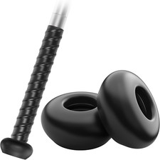 [2 Packs] Baseball Bat Grip Knob Cover Bat Knob Cover Choke up Rings Knob Ring 