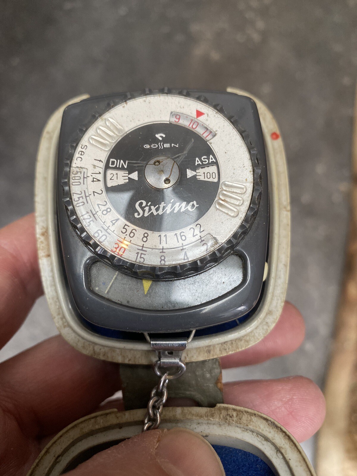 Gossen Sixtino Film Camera Light Exposure Meter + Hard Case eBay