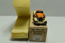 Brooklin Models 1:43 No. 12 1931 Hudson Greater 8 Orange & Cream