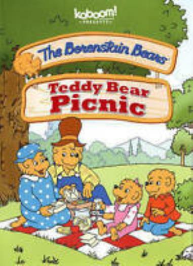 The Berenstain Bears: Teddy Bear Picnic DVD VIDEO MOVIE cartoon TV  