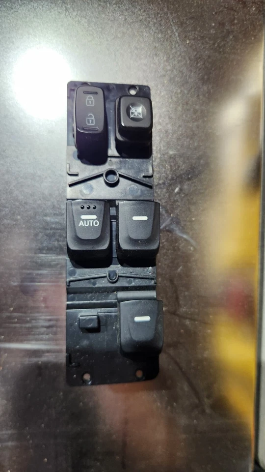 Interruptor de ventana principal Hyundai Veloster 2012 2013 2014 2015 2016 2017 299103333 Foto 3 de 3