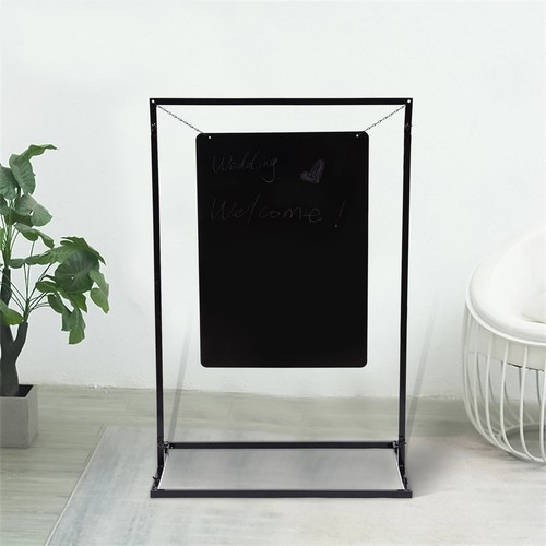 Poster Stand Black Metal Wedding Venue Decor Stand Black Welcome Sign Arch Stand