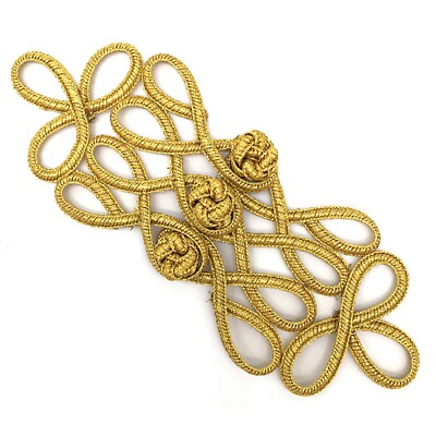 1 x Extra large frog fastener decorations Trim #D002
