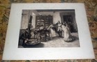 Jose Jimenez Aranda "Who is Being Fooled" 1893 Photogravure 12.5 x 16.75